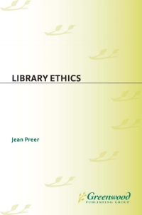 Imagen de portada: Library Ethics 1st edition