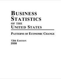 Cover image: Business Statistics of the United States 2008 13th edition 9781598881820
