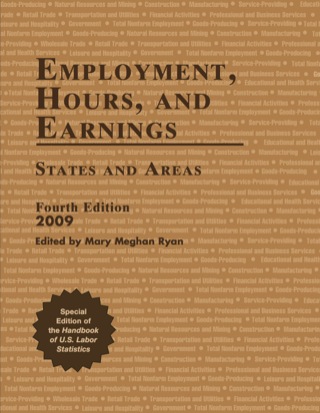 Cover image: Employment, Hours, and Earnings 2009 4th edition 9781598883671
