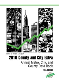 表紙画像: County and City Extra 2010 18th edition 9781598884098