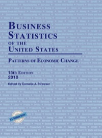 Imagen de portada: Business Statistics of the United States 2010 14th edition 9781598884142