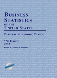 Cover image: Business Statistics of the United States 2012 17th edition 9781598885286