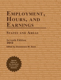 Cover image: Employment, Hours, and Earnings 2012 7th edition 9781598885309