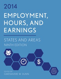Cover image: Employment, Hours, and Earnings 2014 9th edition 9781598887273