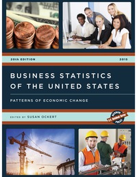 Immagine di copertina: Business Statistics of the United States 2015 20th edition 9781598887945