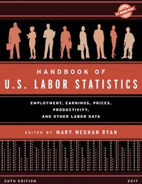 Cover image: Handbook of U.S. Labor Statistics 2017 20th edition 9781598889017