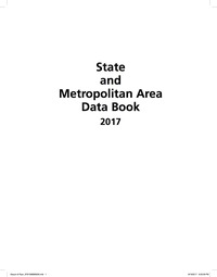 صورة الغلاف: State and Metropolitan Area Data Book 2017 2nd edition 9781598889208