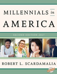 Cover image: Millennials in America 2017 2nd edition 9781598889338