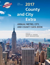 صورة الغلاف: County and City Extra 2017 25th edition 9781598889390