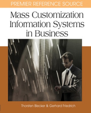 Cover image: Mass Customization Information Systems in Business 9781599040394