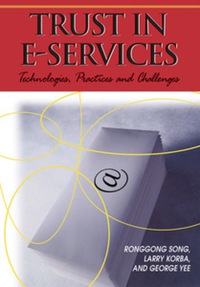 Imagen de portada: Trust in E-Services 9781599042077