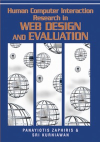 Cover image: Human Computer Interaction Research in Web Design and Evaluation 9781599042466