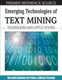 Cover image: Emerging Technologies of Text Mining 9781599043739