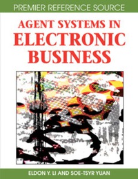 Imagen de portada: Agent Systems in Electronic Business 9781599045887