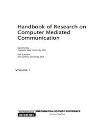 صورة الغلاف: Handbook of Research on Computer Mediated Communication 9781599048635