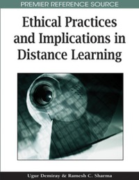 Imagen de portada: Ethical Practices and Implications in Distance Learning 9781599048673