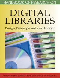 表紙画像: Handbook of Research on Digital Libraries 9781599048796