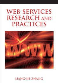 Imagen de portada: Web Services Research and Practices 9781599049045