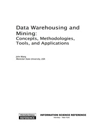 Imagen de portada: Data Warehousing and Mining 9781599049519