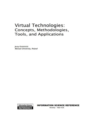 Imagen de portada: Virtual Technologies 9781599049557