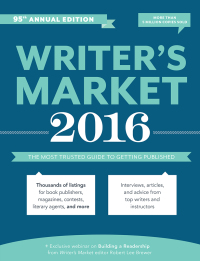 Cover image: Writer's Market 2016 95th edition 9781599639376