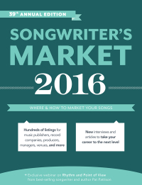 Cover image: Songwriter's Market 2016 39th edition 9781599639390