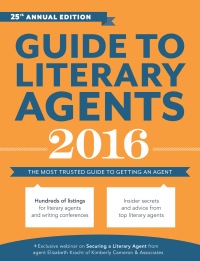 Cover image: Guide to Literary Agents 2016 25th edition 9781599639406