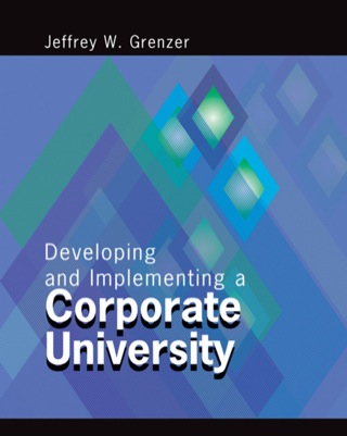 Cover image: Developing and Implementing a Corporate University 1st edition