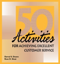 Cover image: 50 Activities for Achieving Excellent Customer Service 1st edition