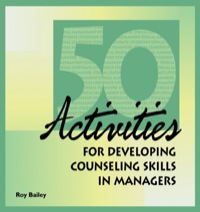 Cover image: 50 Activities for Developing Counseling Skills in Managers
