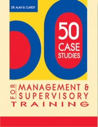 Cover image: 50 Case Studies for Management and Supervision