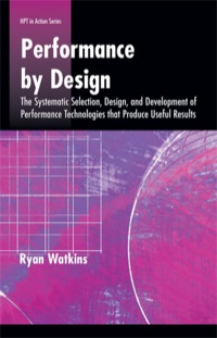 Cover image: Performance By Design 1st edition