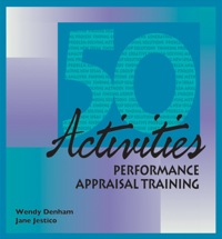Cover image: 50 Activities for Performance Appraisal Training 1st edition