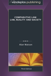 صورة الغلاف: Comparative Law: Law, Reality and Society 3rd edition 9781600421068