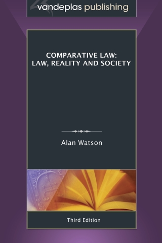 Imagen de portada: Comparative Law: Law, Reality and Society 3rd edition 9781600421068
