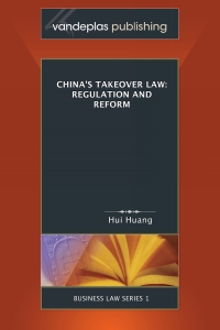 Cover image: China's Takeover Law: Regulation & Reform 1st edition 9781600420030
