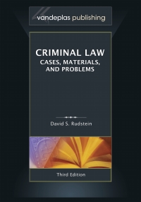 Omslagafbeelding: Criminal Law: Cases, Materials, and Problems 3rd edition 9781600421921