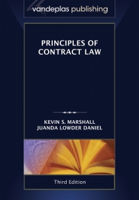 Cover image: Principles of Contract Law 3rd edition 9781600422003