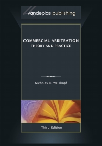 Cover image: Commercial Arbitration: Theory and Practice, Third Edition 2014 3rd edition 9781600422171