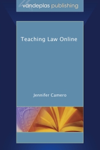 Imagen de portada: Teaching Law Online 1st edition 9781600422645