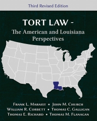 صورة الغلاف: Tort Law: The American and Louisiana Perspectives 3rd edition 9781600422904