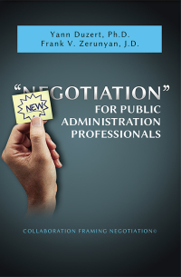 Immagine di copertina: Newgotiation For Public Administration Professionals 1st edition 9781600425004