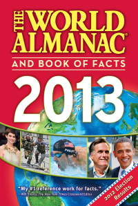 Cover image: The World Almanac and Book of Facts 2013 9781600571626