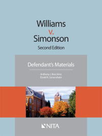 Cover image: Williams v. Simonson 2nd edition 9781601565570