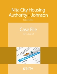 Omslagafbeelding: Nita City Housing Authority v. Johnson 2nd edition 9781601562142