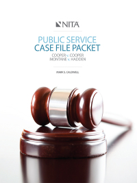 Imagen de portada: Public Service Case File Packet 1st edition 9781601563231
