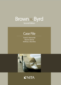 Imagen de portada: Brown v. Byrd 2nd edition 9781601562203