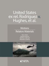 Imagen de portada: United States ex rel. Rodriguez v. Hughes, et. al. 1st edition 9781601566997