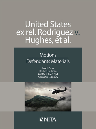 Cover image: United States ex rel. Rodriguez v. Hughes, et. Al. 1st edition 9781601567017