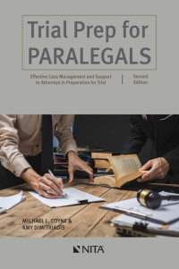 صورة الغلاف: Trial Prep for Paralegals 2nd edition 9781601568038